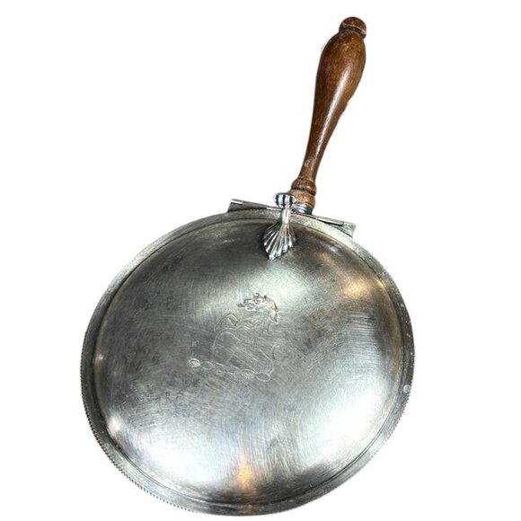 Antique Silver Plated Sheffield Silver Silent Butler 6” - Picture 2 of 12